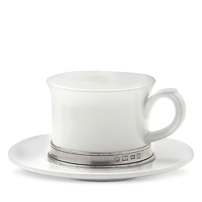 Match Convivio Cappuccino/Tea Cup with Saucer