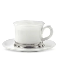 Match Convivio Cappuccino/Tea Cup with Saucer