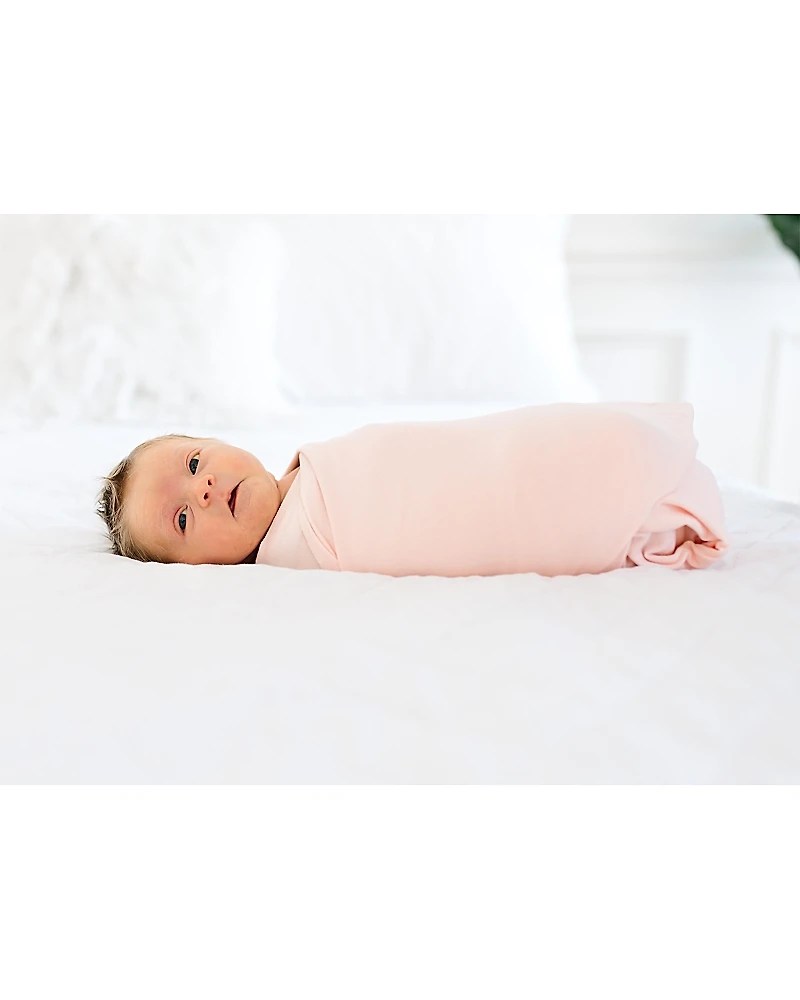 Copper Pearl Blush Swaddle Blanket