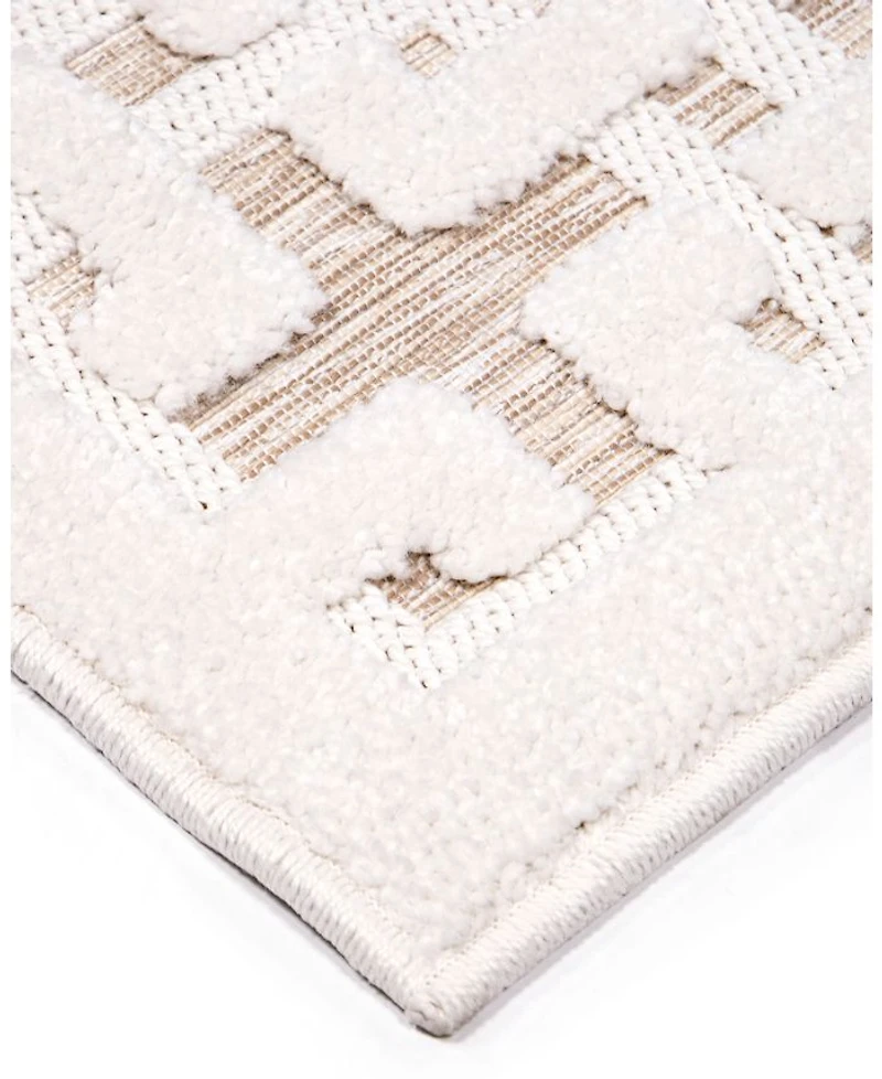 Orian Crochet Chain Link Area Rug, 5'3" x 7'6"
