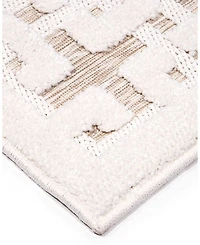 Orian Crochet Chain Link Area Rug, 5'3" x 7'6"