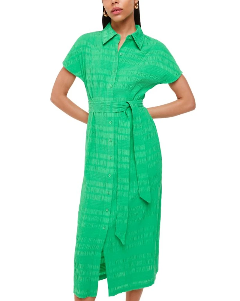Millie Textured Shirt Dress