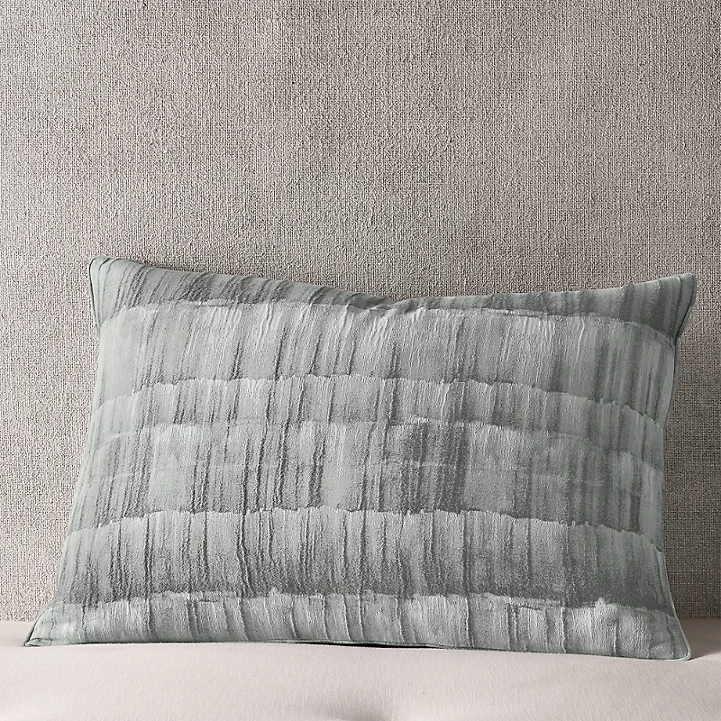 Hudson Park Collection Brushed Texture Stripe King Sham - Exclusive