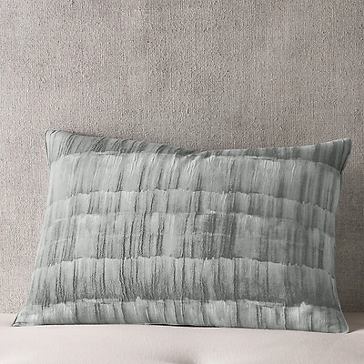 Hudson Park Collection Brushed Texture Stripe King Sham - Exclusive