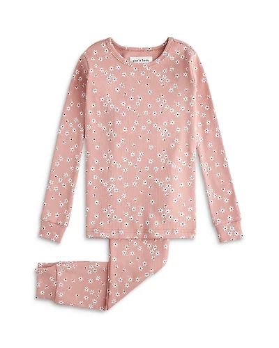 Girls' Autumn Garden Print Pajama Set - Little Kid