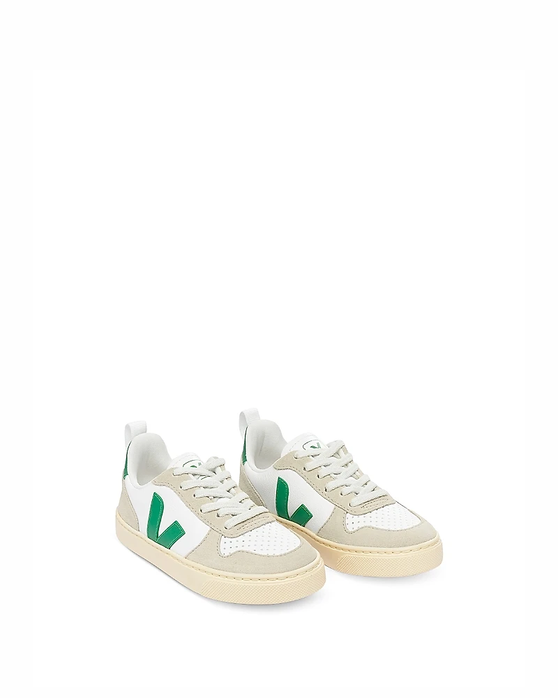 Veja Unisex Small V 10 Lace Up Sneakers - Big Kid