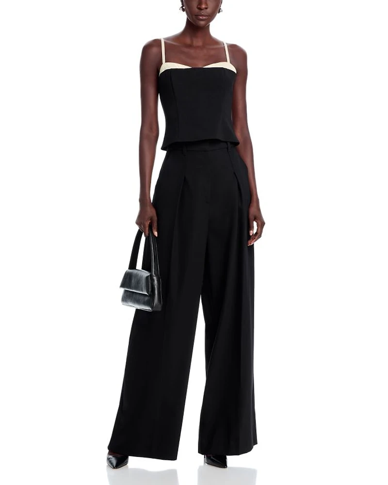 Azra Twill Corset Top