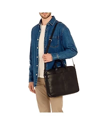 Galileo Leather Briefcase
