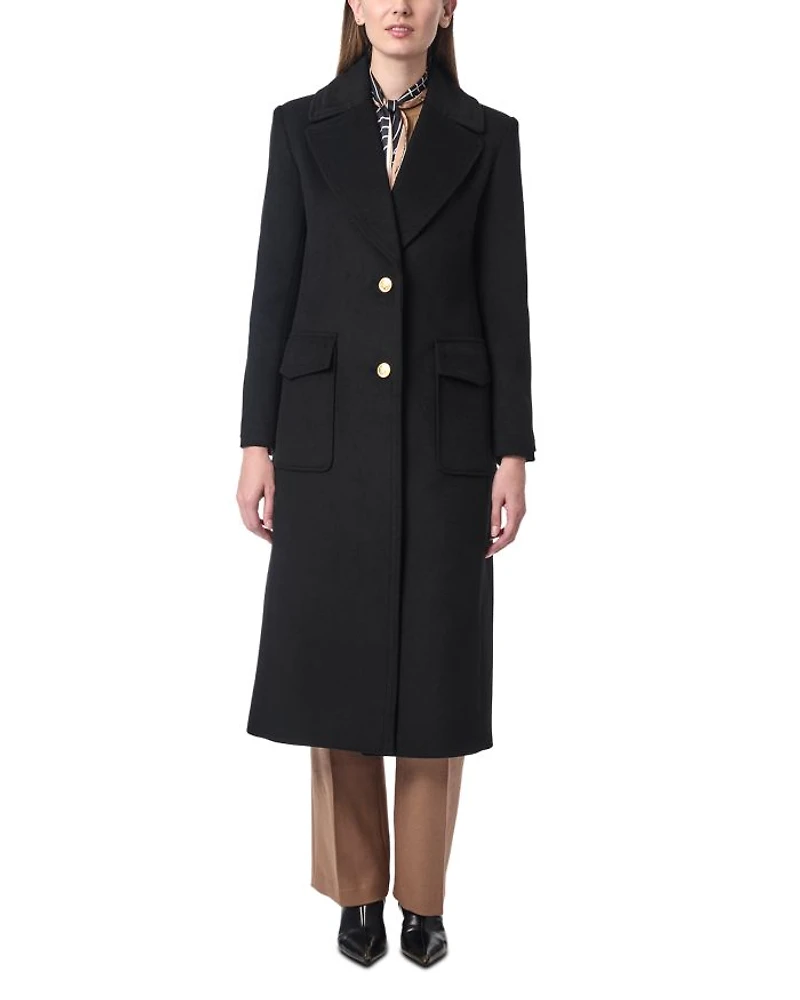 Classic tailored Wool Melton Coat