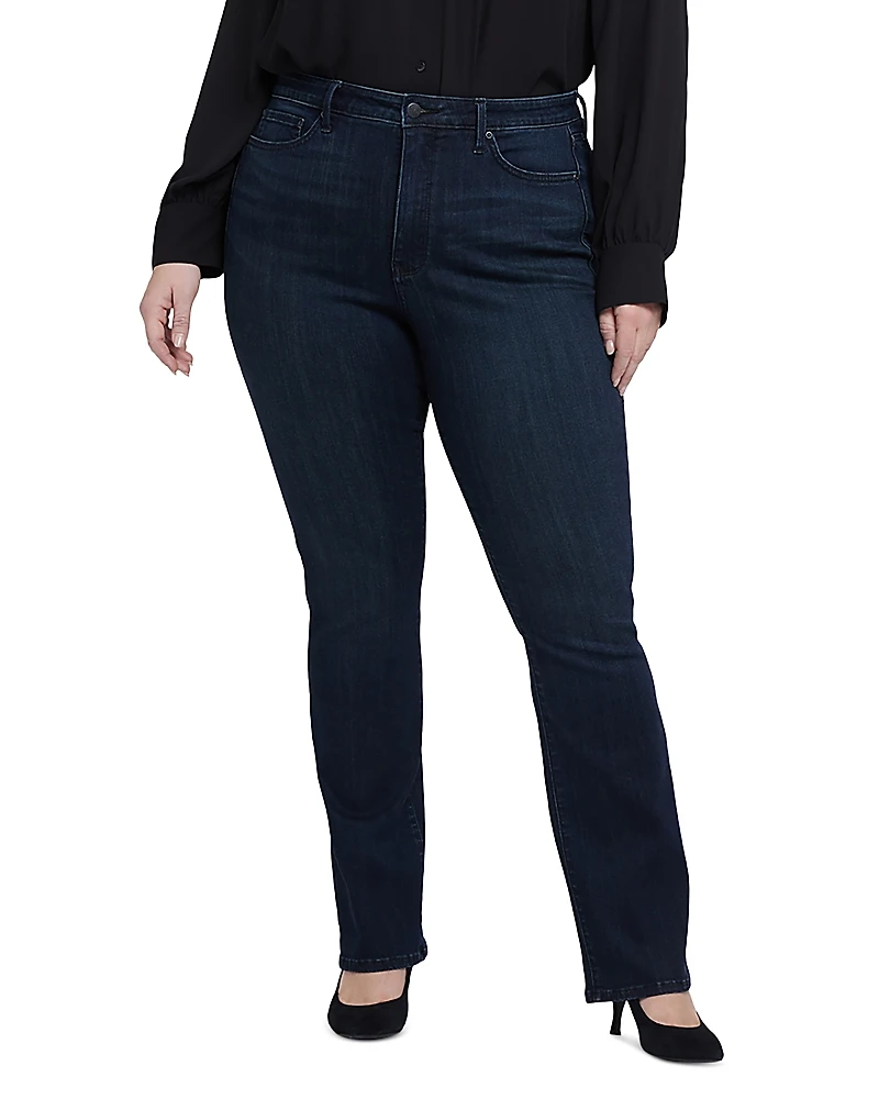 Nydj Plus Billie High Rise Slim Bootcut Jeans