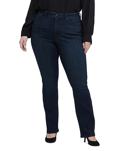 Nydj Plus Billie High Rise Slim Bootcut Jeans