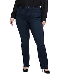 Nydj Plus Billie High Rise Slim Bootcut Jeans
