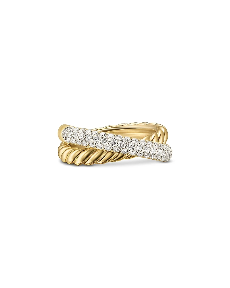 David Yurman Crossover Two Row Ring