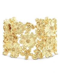 Anabel Aram Wildflower Cuff Bracelet