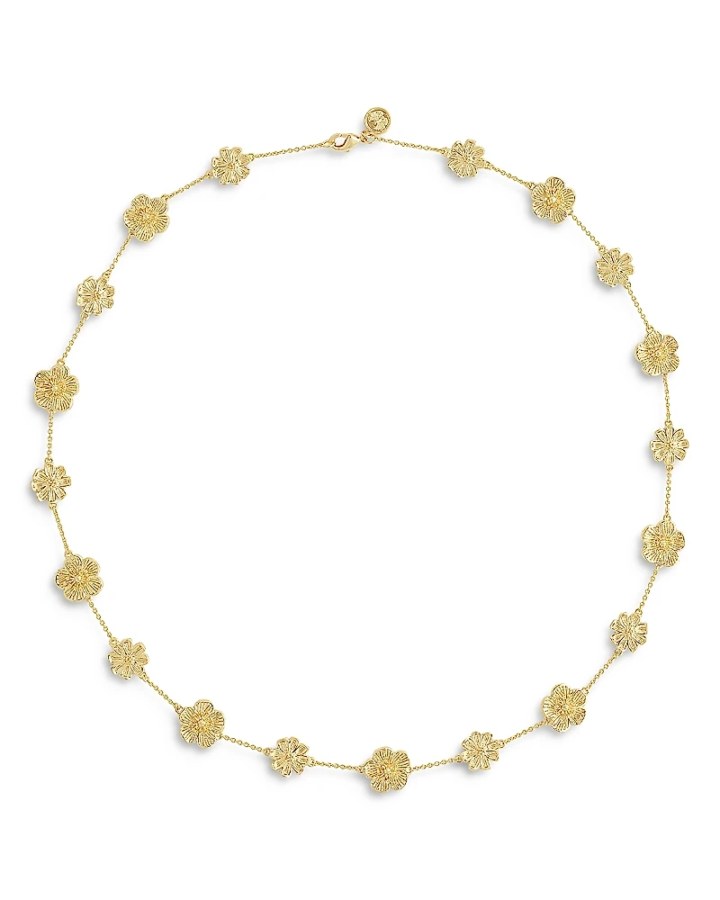 Anabel Aram Wildflower Station Statement Necklace, 20