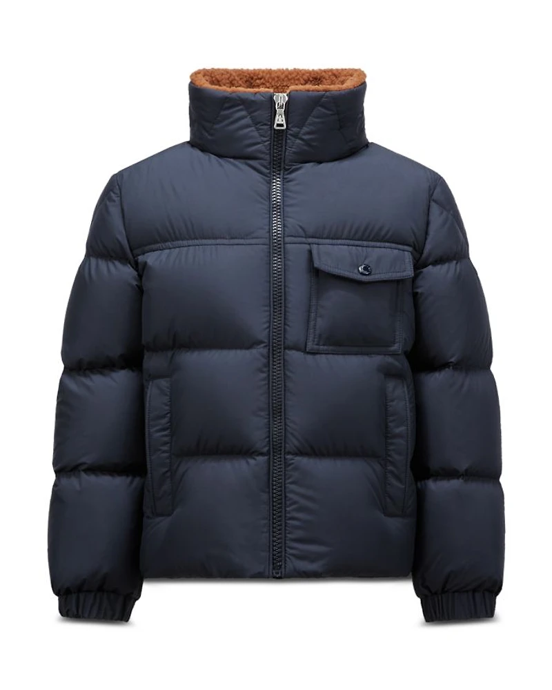 Boys' Cayden Quilted Full Zip Down Jacket - Big Kid