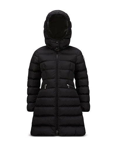 Moncler Girls' Charpal Long Coat - Big Kid