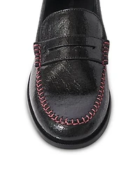 Women's Blanket Stitch Loafers