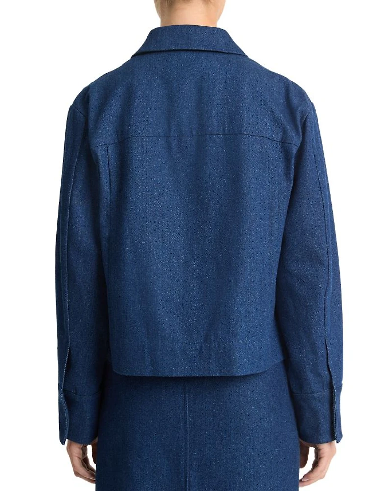 Polished Indigo Twill Jacket