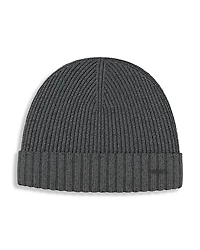 Boss Hugo Boss Fati Wool Ribbed Knit Beanie
