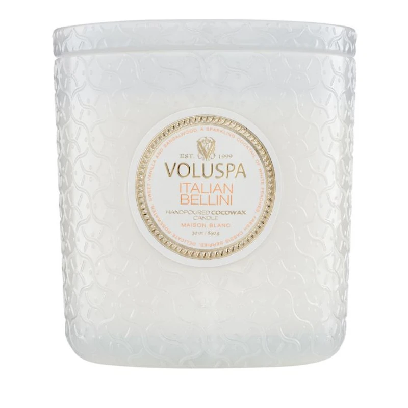 Italian Bellini Boxed Luxe Candle 30 oz.