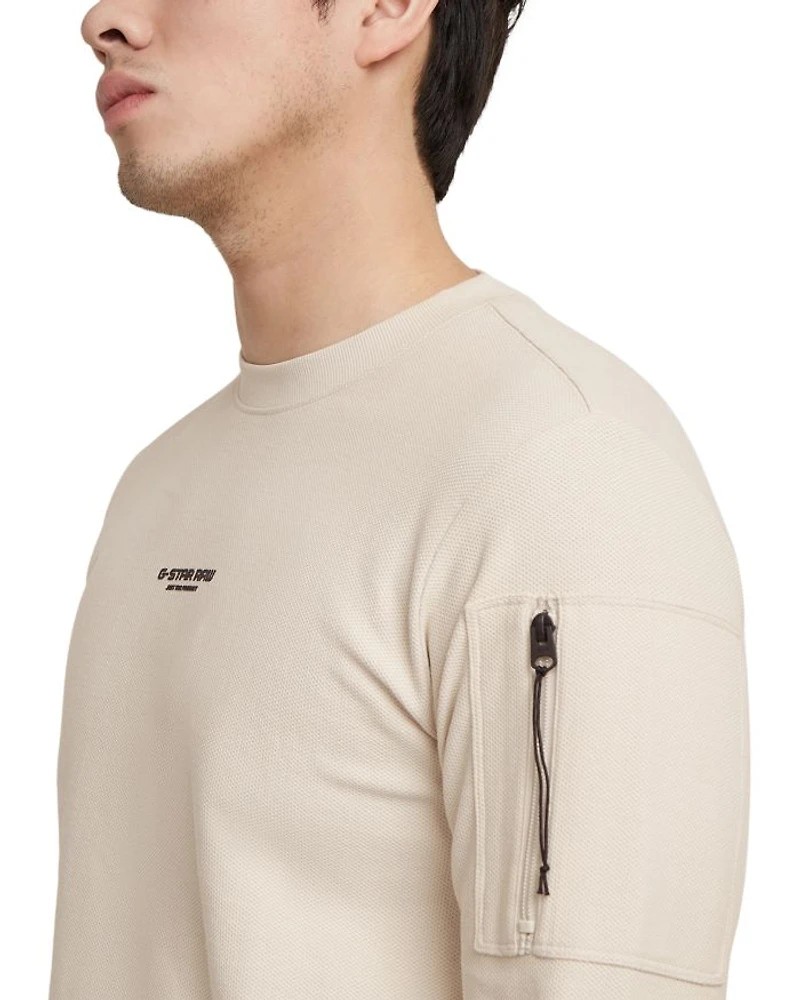 P-3 Tweeter Cotton Sweater Knit Tee
