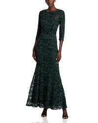 Eliza J Lace Gown - Exclusive