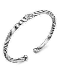 X Bracelet with Diamonds