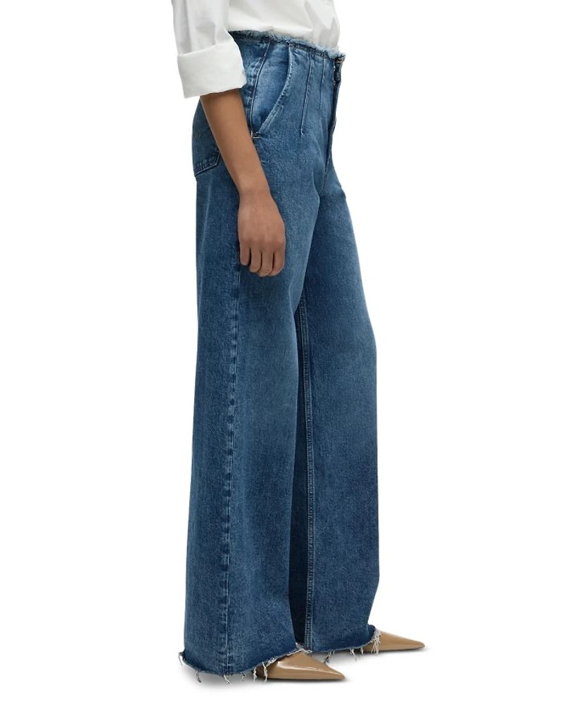 High Rise Wide Leg Jeans Mallorca