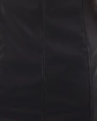 Avani Faux Leather Top