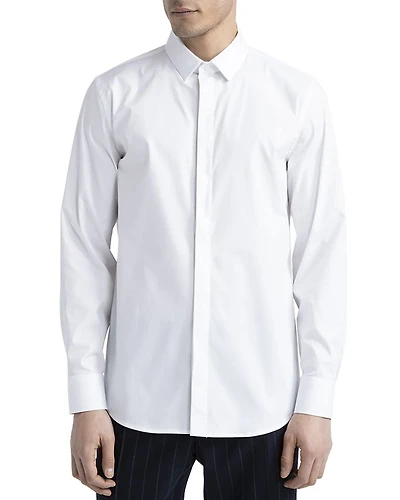 Concealed Button Evening Shirt