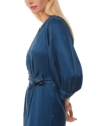 Mabel Topstitched Belted Jumpsuit