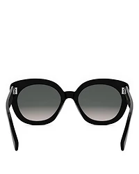 3 Dots Butterfly Sunglasses, 56mm