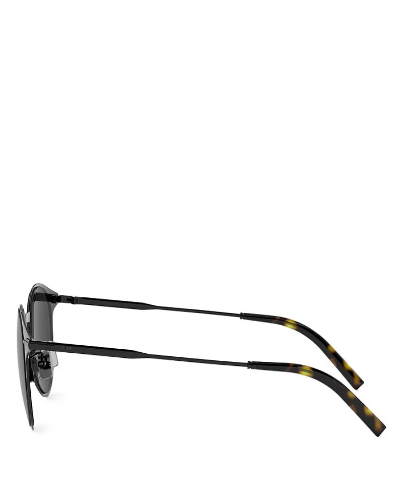 DiorBlackSuit R8U Round Sunglasses, 51mm