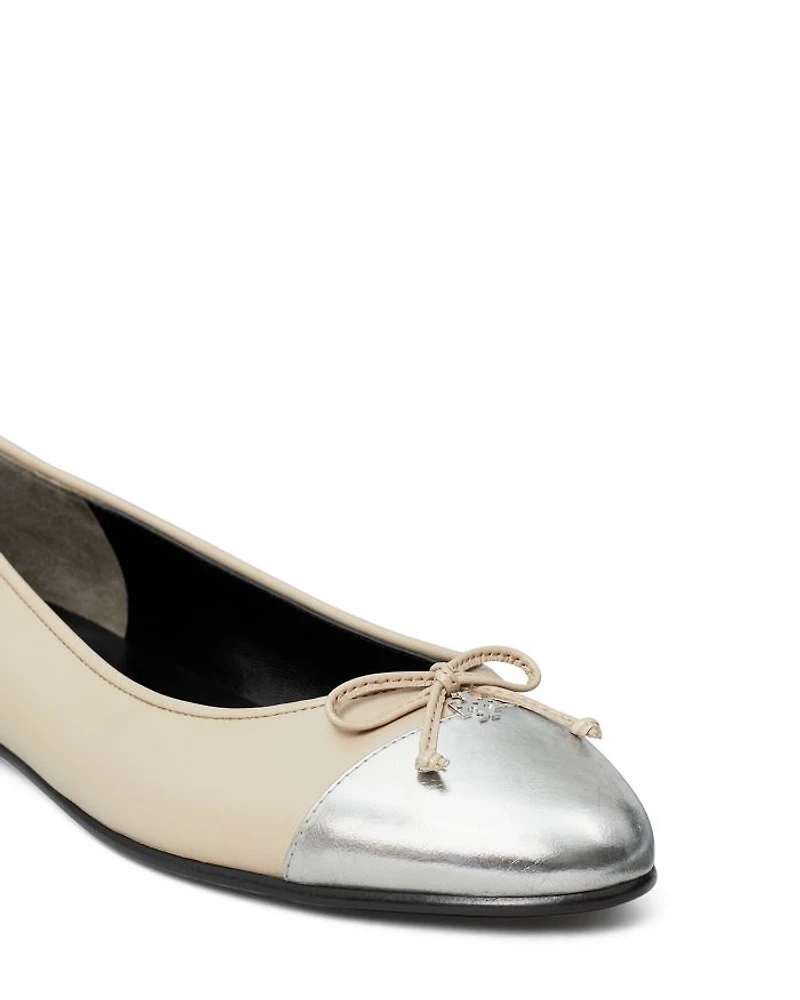 Women's Capped Toe Ballet Flats