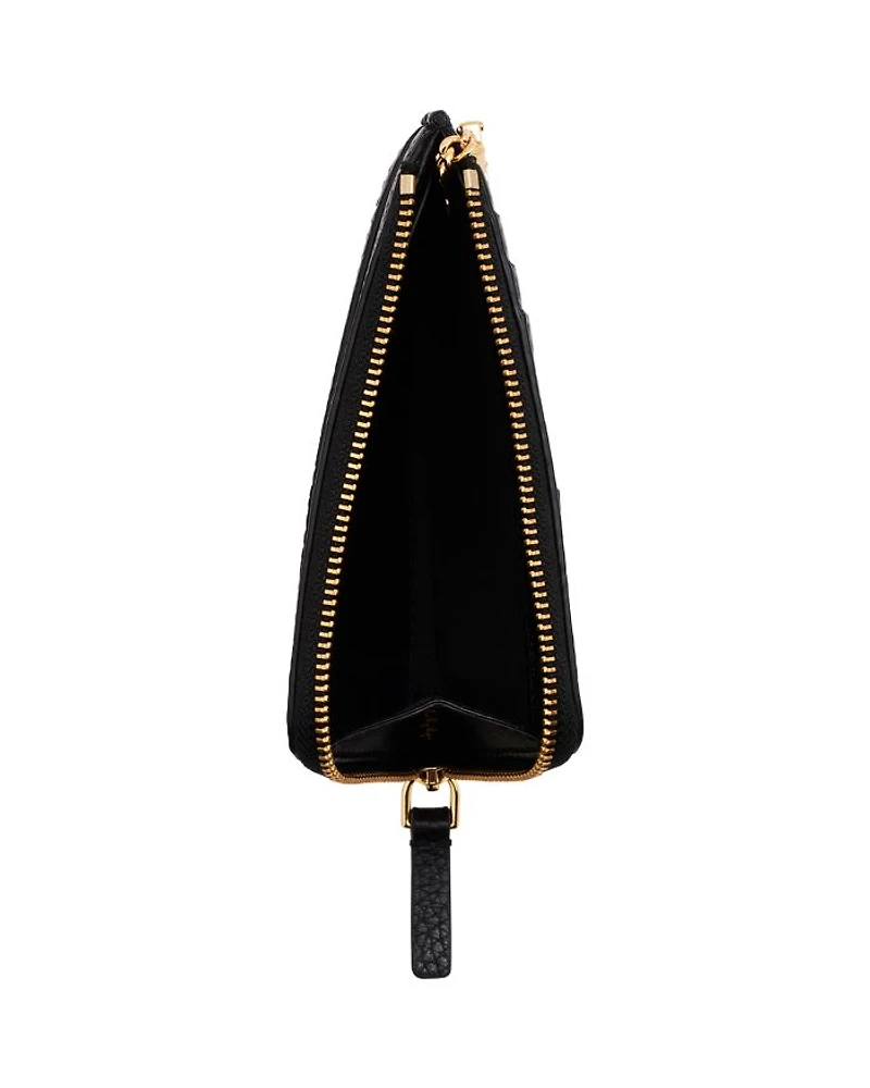 The Leather Top Zip Multi Wallet