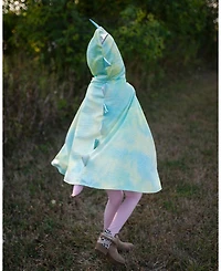 Rainbow Reversible Unicorn Dragon Cape- Ages 3-6 Years