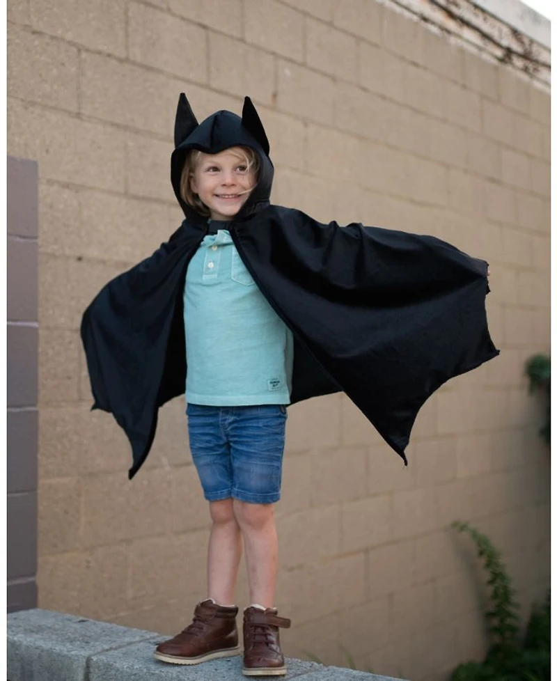 Bat Cape With Hood - Ages 5-6 Years