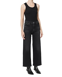 Ren High Rise Wide Leg Jeans Hush