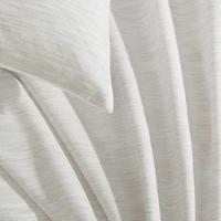 Modern Ikat Yarn Dyed Cotton 3 Piece Comforter Set