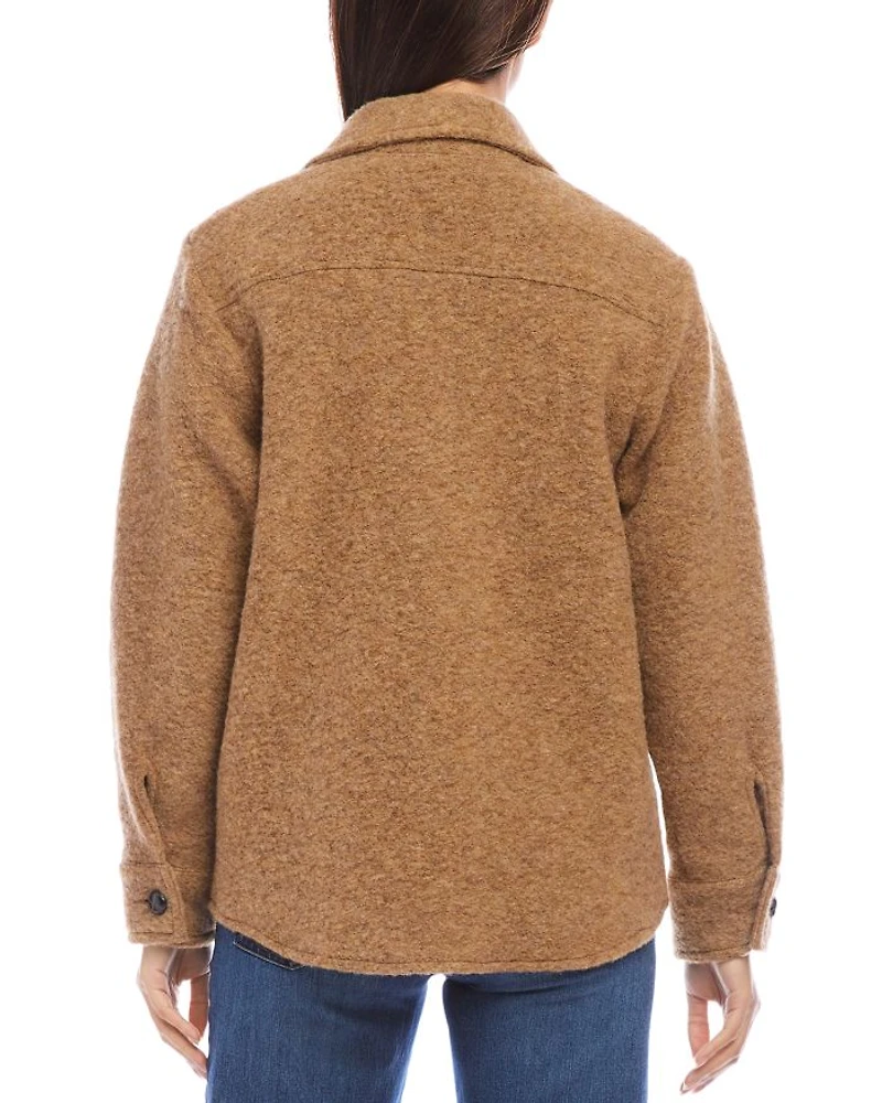 Brushed Shirt Jacket