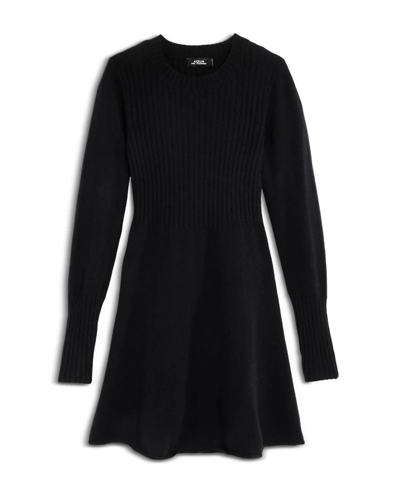 Girls' Cashmere Fit and Flare Dress, Big Kid - Exclusive