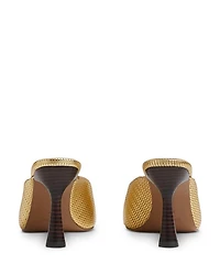 Justine Square Mule Heels
