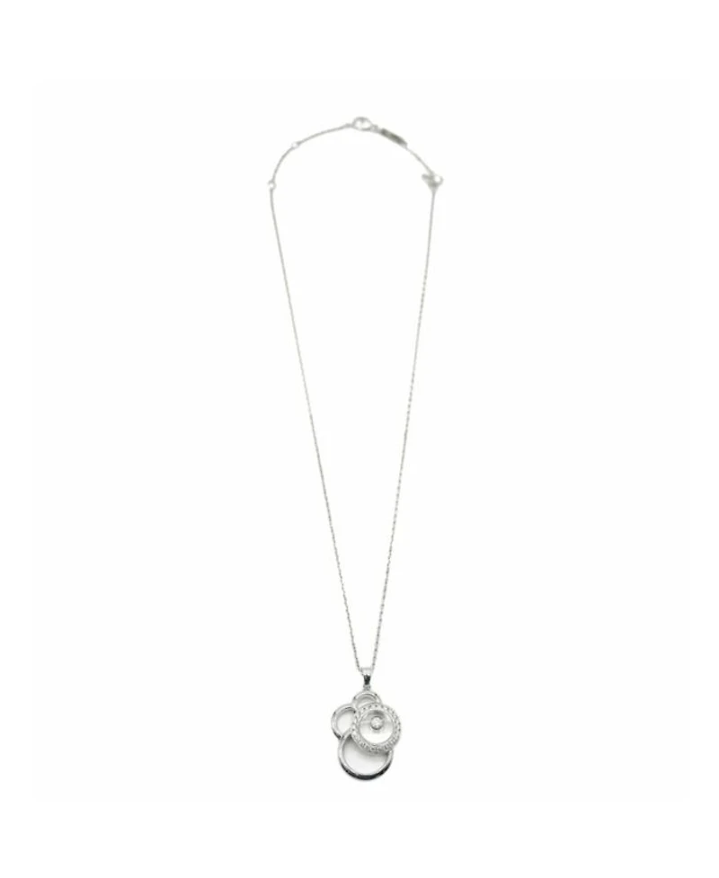 Happy Diamonds 18K White Gold Pendant