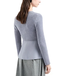 Ribbed Chenille Jacket