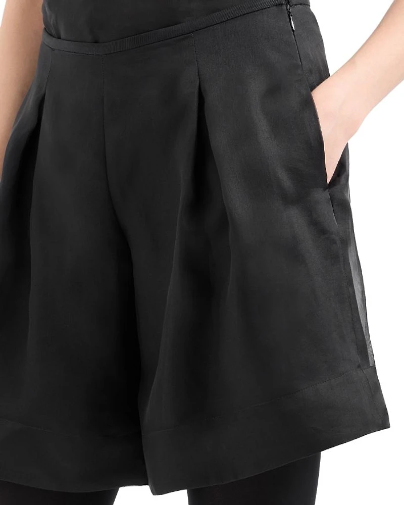 Silk Organza Shorts