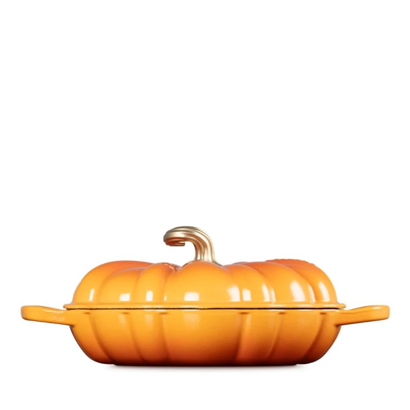 Signature Enameled Cast Iron Pumpkin Braiser