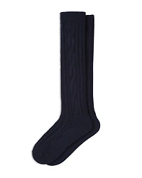 Cable Knee High Socks