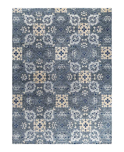 Bloomingdale's Indo Modern M6638 Area Rug, 9'1 x 12'2