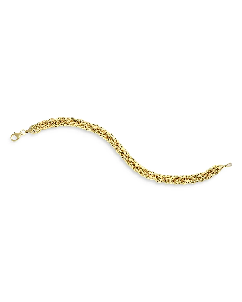 Alberto Amati 14K Yellow Gold Twist Multi Link Bracelet